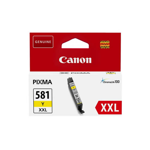 Tinteiro Original Canon CLI-581 XXL Amarelo