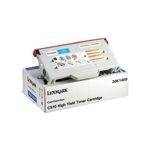 Toner Original Lexmark C510 Azul Alta Cap.
