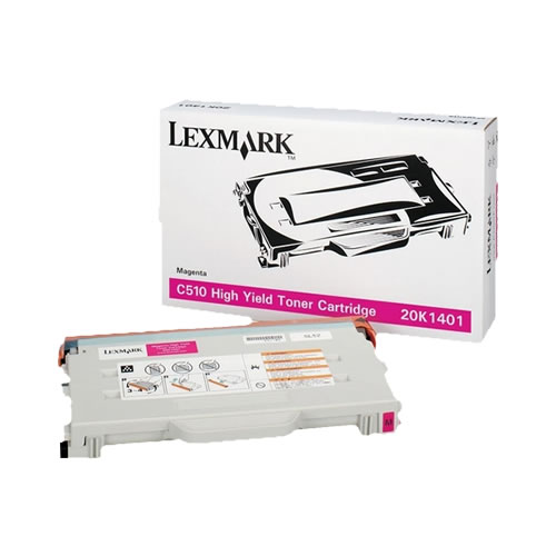 Toner Original Lexmark C510 Magenta Alta Cap.