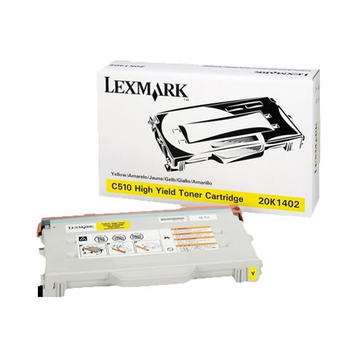 Toner Original Lexmark C510 Amarelo Alta Cap.