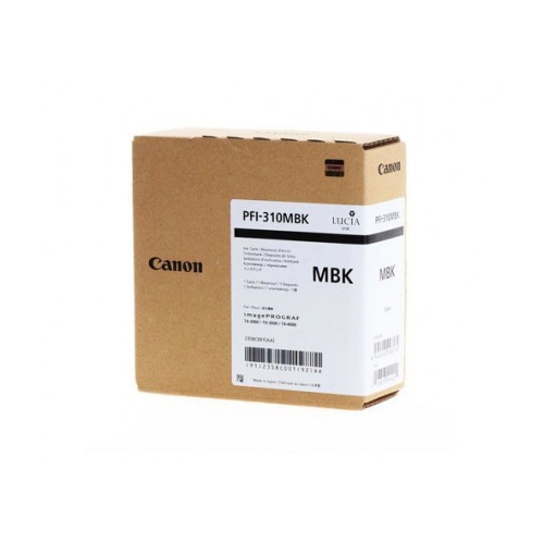 Tinteiro Original Canon PFI-310 Preto Mate