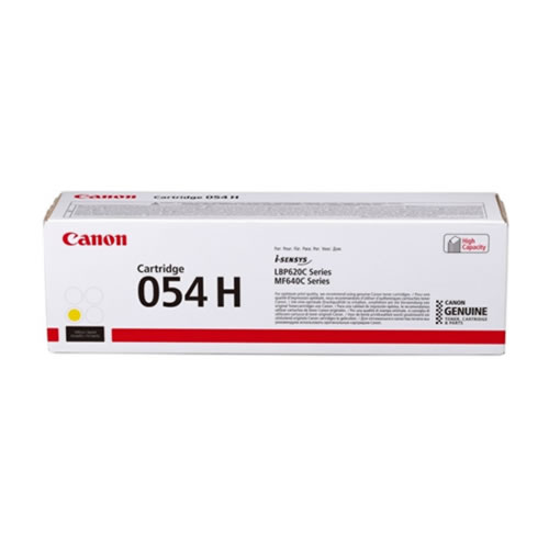 Toner Original Canon 054H - Amarelo