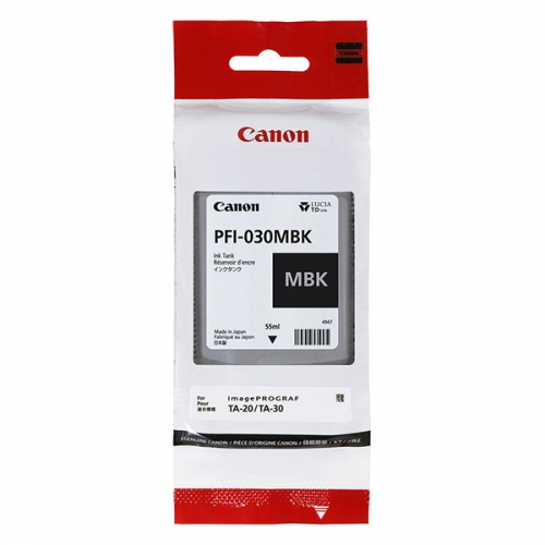 Tinteiro Original Canon PFI-030 Preto Mate