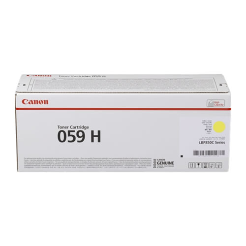 Toner Original Canon 059H - Amarelo