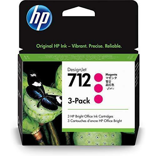 Tinteiro Original HP 712 Magenta Pack 3