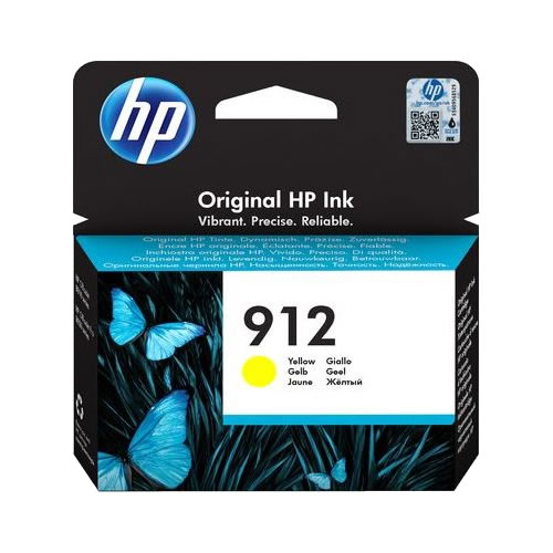 Tinteiro Original HP 912 Amarelo