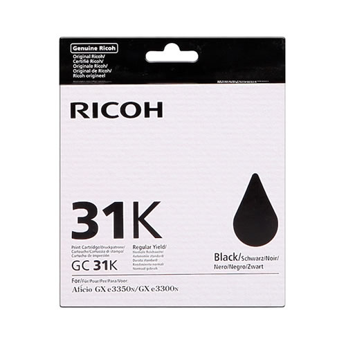 Toner Original Ricoh Type GC-31 Preto