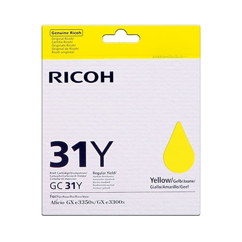 Toner Original Ricoh Type GC-31 Amarelo