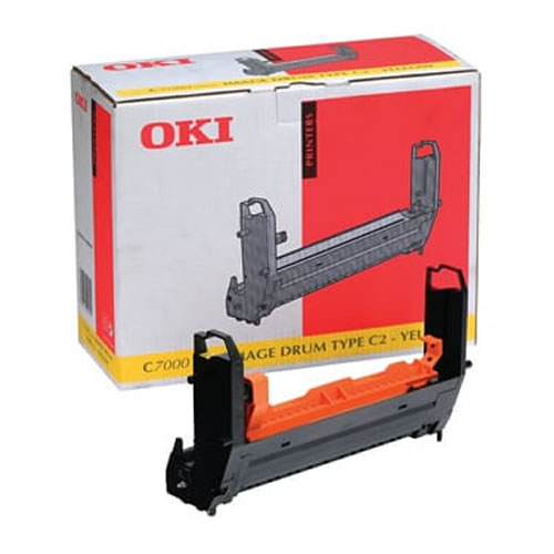 Tambor Original OKI LD C7200 Amarelo