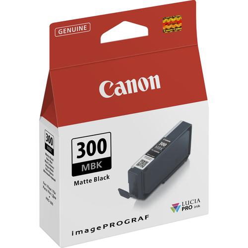 Tinteiro Original Canon PFI-300 Preto Mate