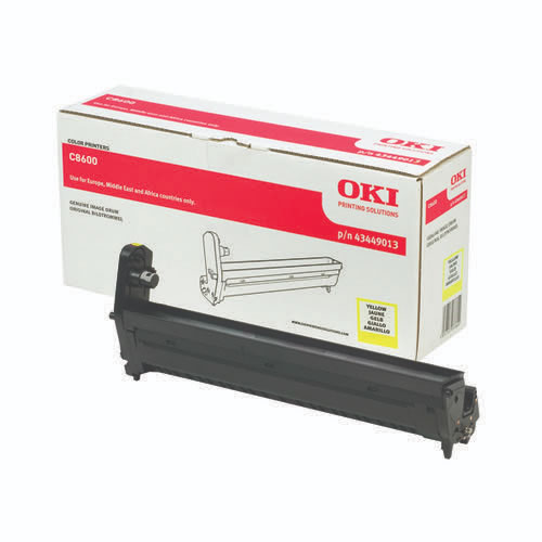 Tambor Original OKI C8600n Amarelo