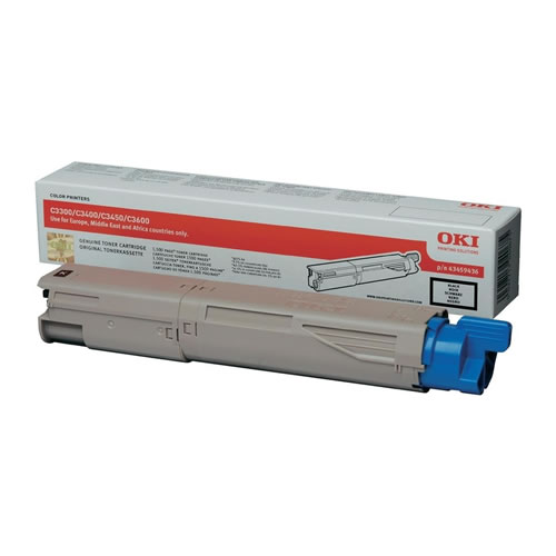 Toner Original OKI C3300n/3400n Preto