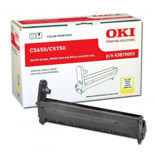Tambor Original OKI C5650/C5750 Amarelo
