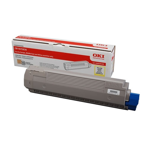Toner Original OKI C810/C830 Amarelo