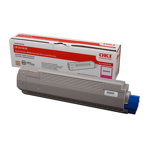 Toner Original OKI C810/C830 Magenta