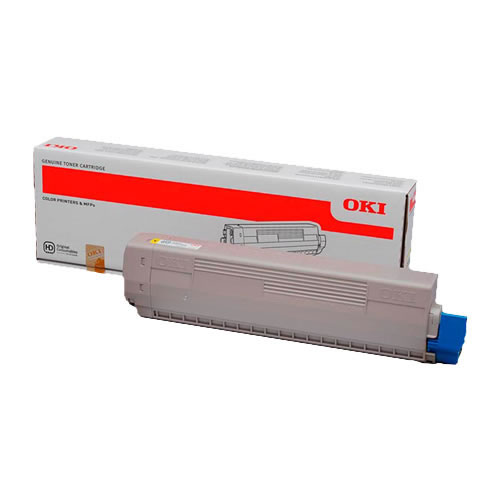 Toner Original OKI MC851 Amarelo