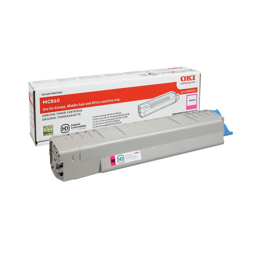 Toner Original OKI MC860 Magenta