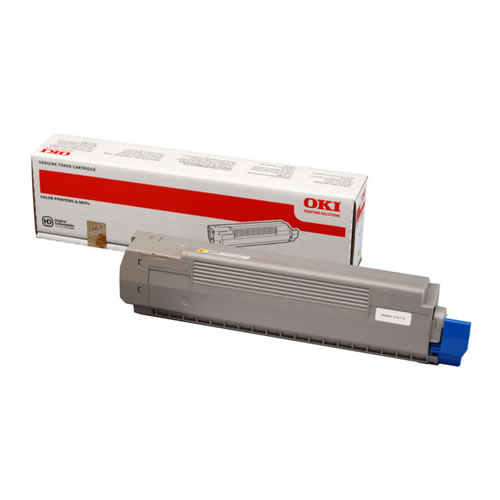 Toner Original OKI C801/C821 Amarelo