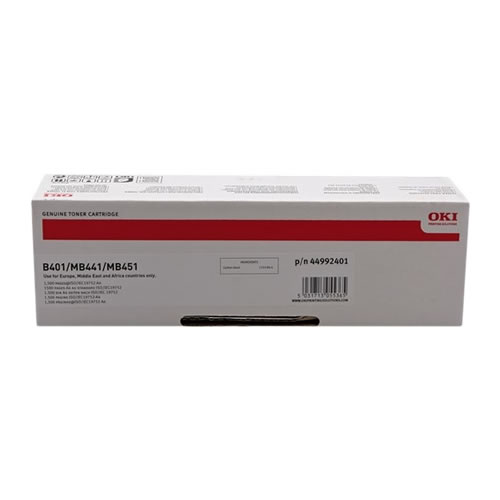 Toner Original Oki B401/MB441/MB451
