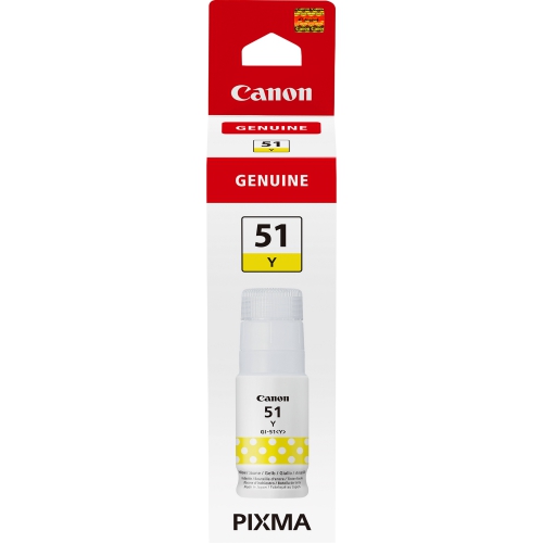 Tinteiro Original Canon GI-51 Amarelo