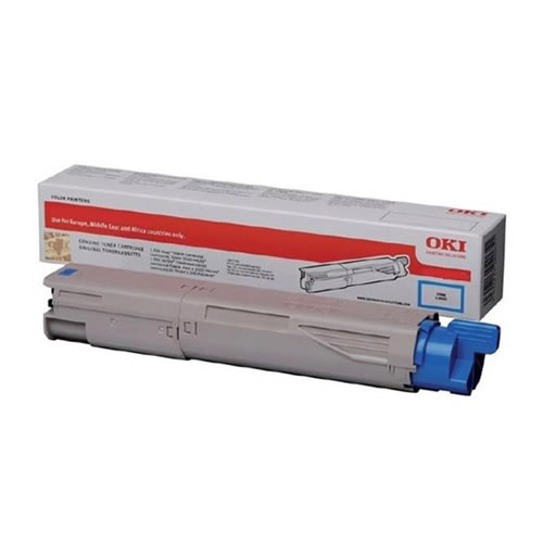 Toner Original OKI MC853 / MC873 Ciano