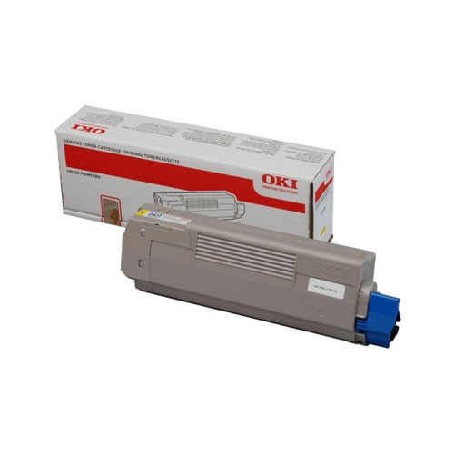Toner Original OKI C612 Amarelo