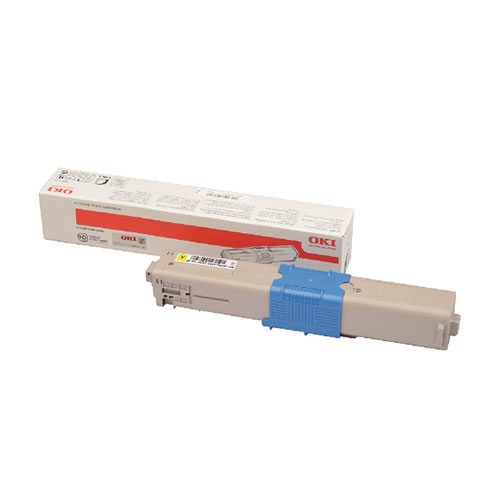Toner Original OKI C332/MC363 Amarelo 3K