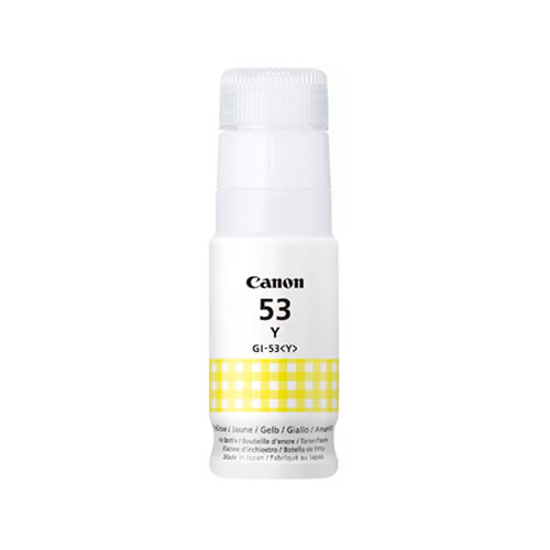 Tinteiro Original Canon GI-53 Amarelo