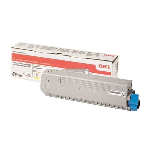 Toner Original OKI C824 / 834 / 844 Amarelo
