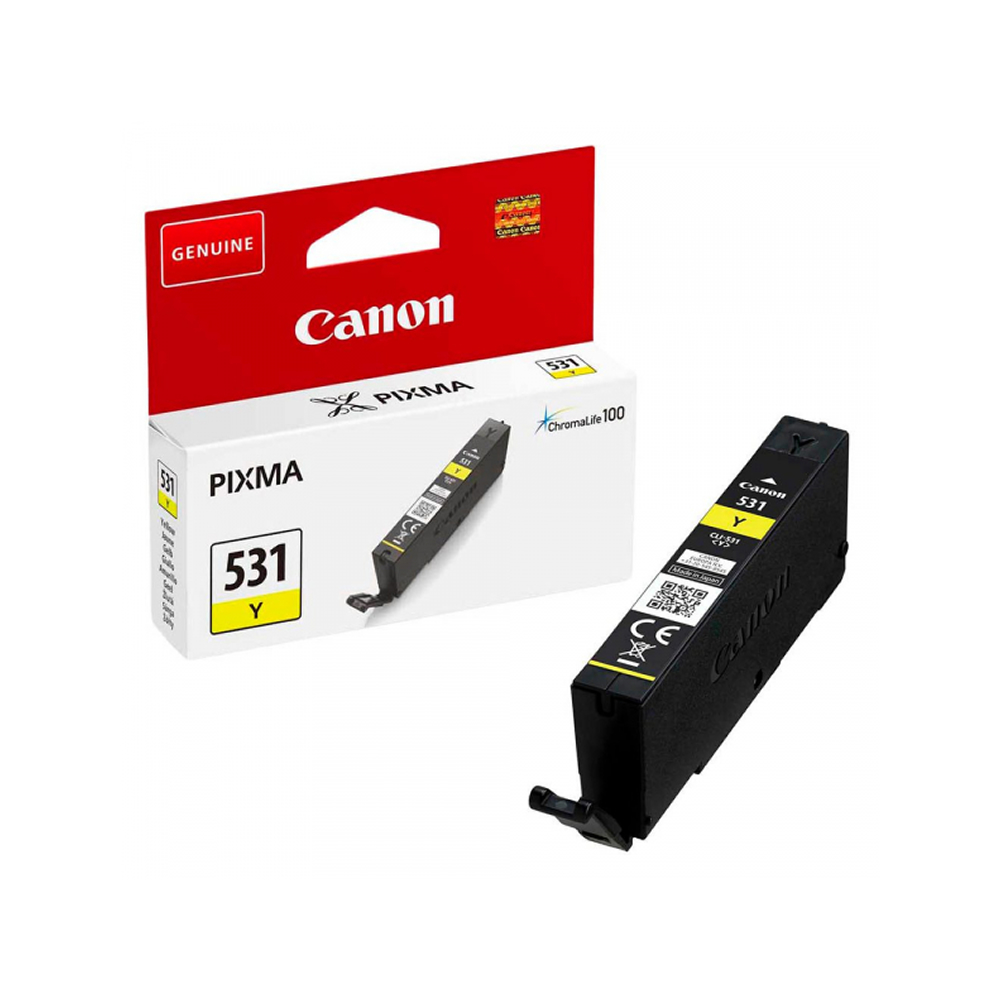 Tinteiro Original Canon CLI-531 Amarelo