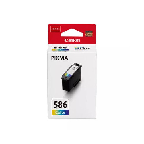 Tinteiro Original Canon CL-586 Tricolor