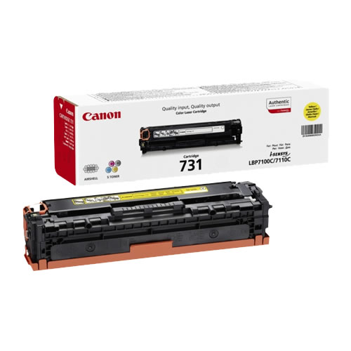 Toner Original Canon 731 Amarelo