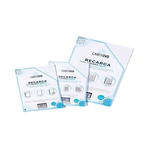 Recarga Caderno Inteligente A4 Liso 50F