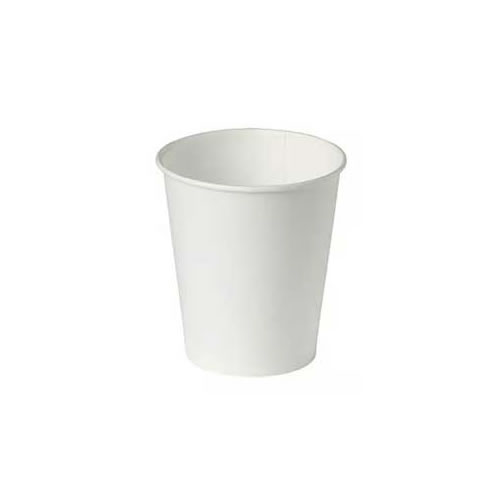 Copos de Papel 89ml Branco 100un - Pack 5