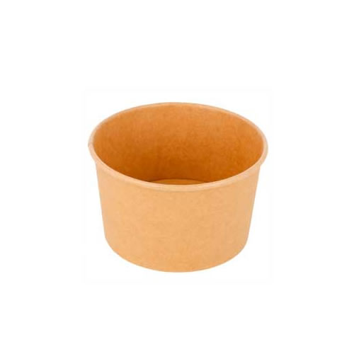 Copo de Papel Kraft para Gelado 240ml - 50un