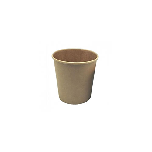 Caixa Alimentar 470ml Kraft Redonda - 25un