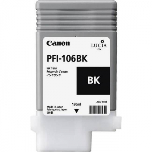 Tinteiro Original Canon PFI-106 BK Preto