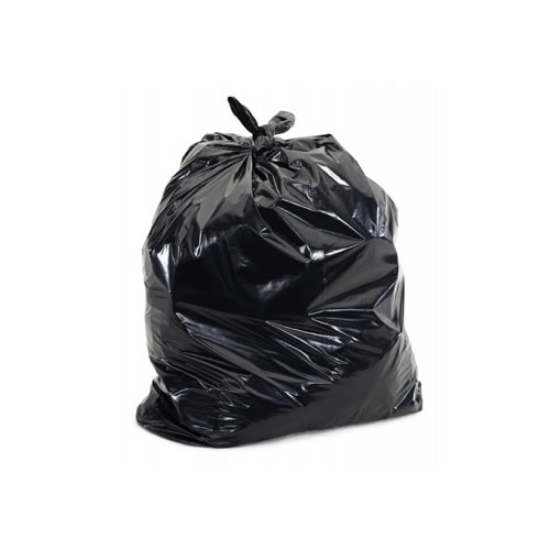 Saco Lixo Preto 30L 14my 55x60cm - Pack 5x15un