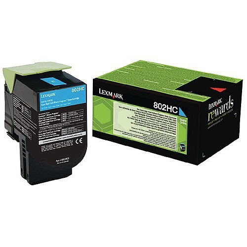 Toner Original Lexmark CX410/CX510 Ciano