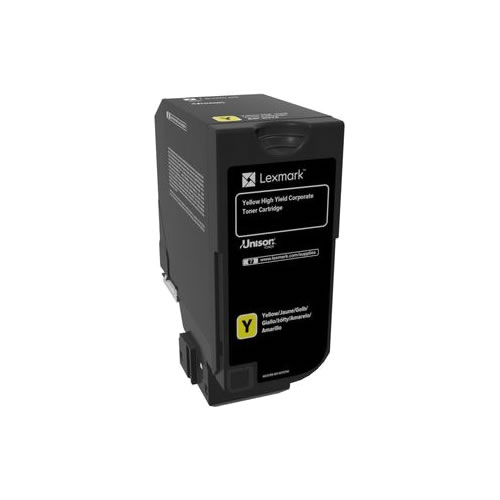 Toner Original Lexmark CX725 Amarelo Extra Cap.