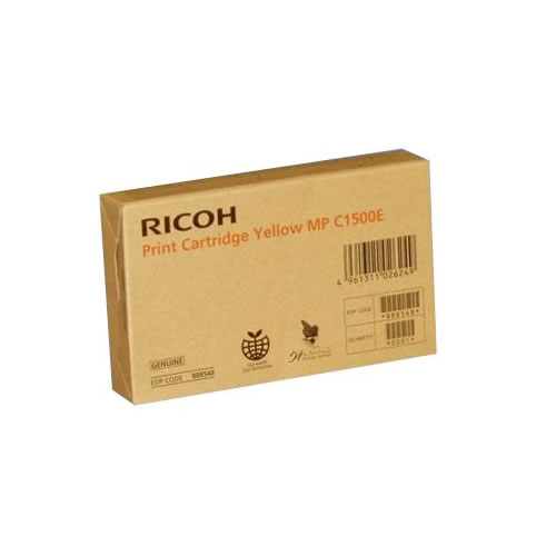 Tinteiro Original Gel Ricoh MPC1500 Amarelo