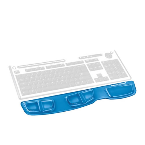 Apoio de Pulso em Gel para Teclado - Azul