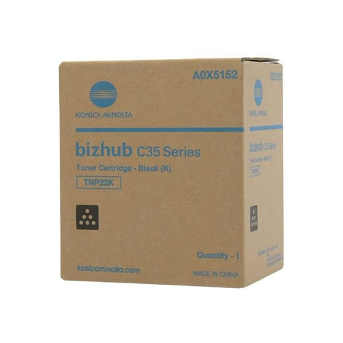 Toner Original Konica Minolta TNP-22K Preto