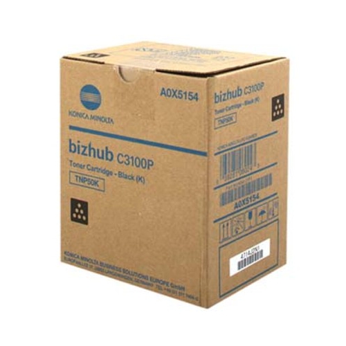 Toner Original Konica Minolta TNP50K Preto