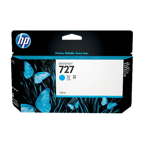 Tinteiro Original HP 727 Ciano