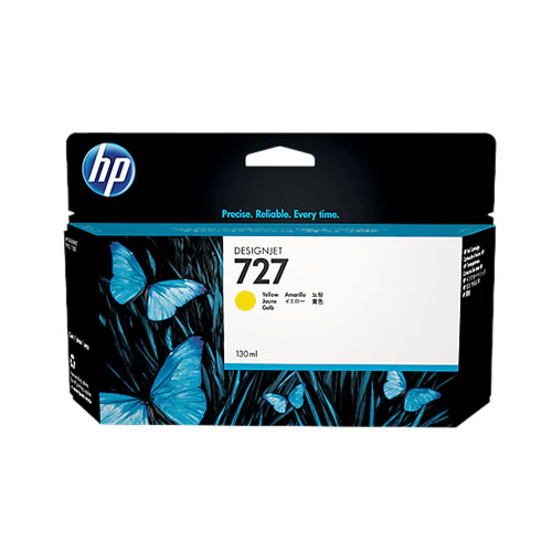 Tinteiro Original HP 727 Amarelo