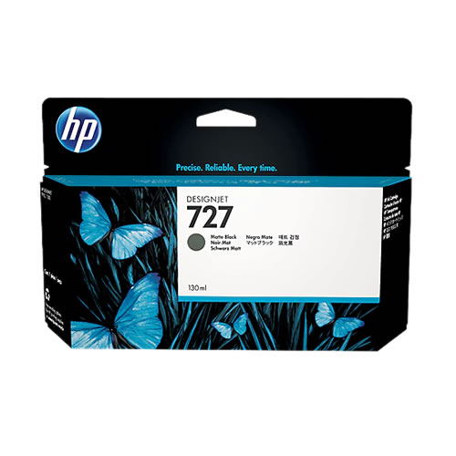 Tinteiro Original HP 727 Preto Mate
