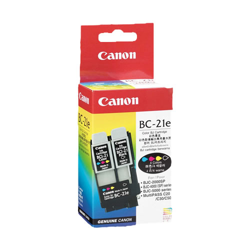 Tinteiro Original Canon BC-21 Cor