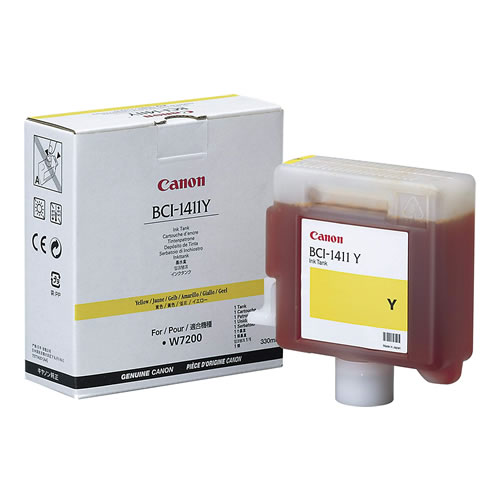 Tinteiro Original Canon BCI-411 Amarelo 330ml