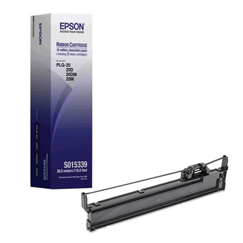 Fita Original Epson PLQ-20/20M 3un